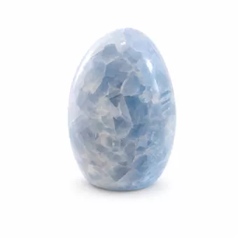 Polierter blauer Kalzit 1,506 Karat