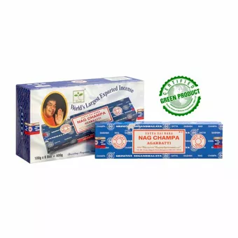 Satya Sai Baba Nag Champa Räucherstäbchen 100g