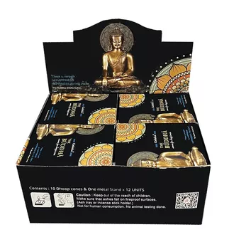 Buddha Weihrauch Zapfen Goloka