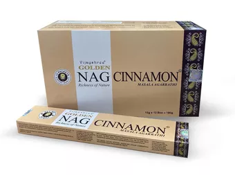Räucherstäbchen Vijayshree Golden Nag Zimt 15g