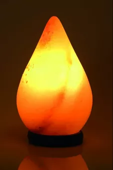 Polierte Tropfensalzlampe 2-3 kg