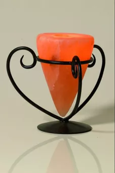 Kerzenhalter aus Metall, 12 cm