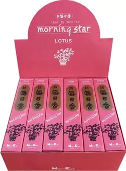 Japanisches Räucherwerk Morning Star Lotus 50 Stäbchen
