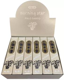 Japanisches Räucherwerk Morning Star Palo Santo 50 Stäbchen