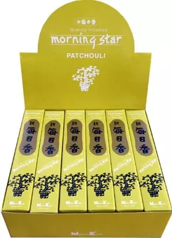 Japanisches Räucherwerk Morning Star Patchouli 50 Stäbchen