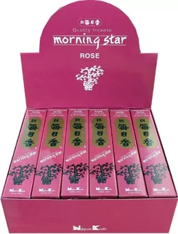 Japanisches Räucherwerk Morning Star Rose 50 Stäbchen