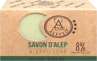 Alepe Seife Alepeo Grüntee 8% 100g