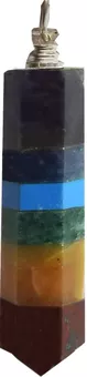 Anhänger 7 Chakras Spitze 4cm