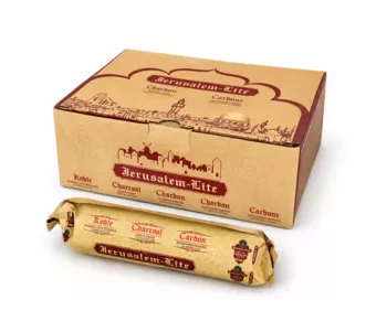 Jerusalem Lite Räucherkohle Premium-Qualität 33 mm – 100 Tabletten