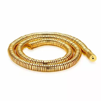 Goldene Hämatit-Zwischenperlen – 6 × 1 mm