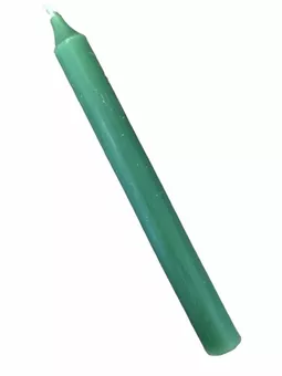 Goloka Durchgefärbte Kerzen Grün 13cm