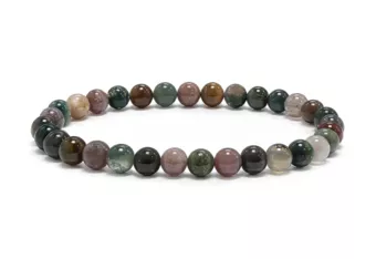 Indischer Achat Armband A Perlen 6 mm