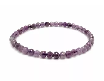 Amethyst A Armband 4-5mm Perlen