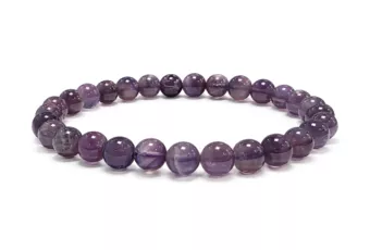 Amethyst Armband AB 6mm Perlen