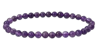 Amethyst Armband A 5,5-6,5mm Perlen