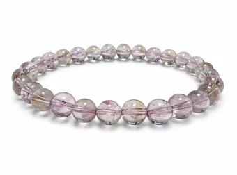 Armband aus bolivianischem Ametrin AA 6-7mm Perlen