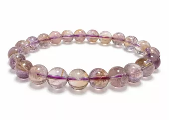 Armband aus bolivianischem Ametrin AA 8-9mm Perlen
