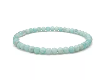 Peru-Amazonit-Armband A 4-5mm Perlen