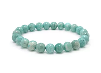 Peru-Amazonit-Armband A 8mm Perlen