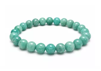 Peru-Amazonit-Armband AA 8-9mm Perlen
