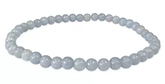 Armband aus Angelit A-Perlen 4 mm