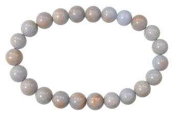 Armband Angelite perles 8mm