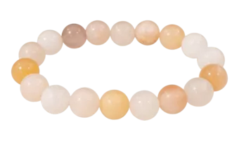 Pfirsich-Aventurin-Armband A 10mm Perlen