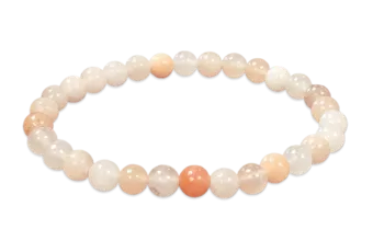 Pfirsich-Aventurin-Armband A 6mm Perlen