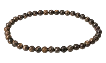 Bronzit-Armbandperlen 4mm
