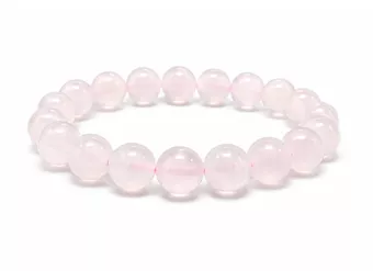 Rosa Calcit AA Perlenarmband 10mm