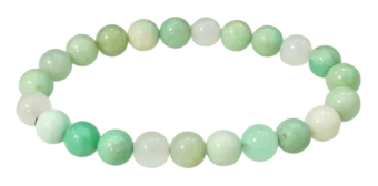 Chrysopras-Armband AA+ Perlen 8-8.5 mm