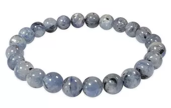 Armband aus natürlichem blauem Kyanit AB 7,5-8,5mm Perlen