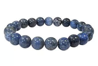 Dumortierit-Armband A-Perlen 8.5 mm