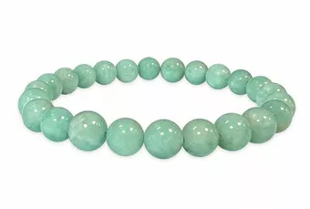 Armband Smaragden AAA pearl 7.5-8.5mm Perlen