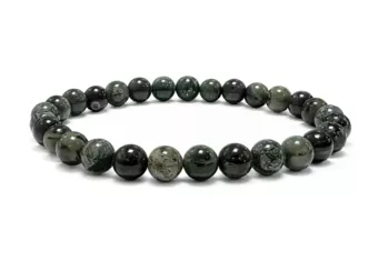 Kambaba-Jaspis Armband A Perlen 6-7 mm