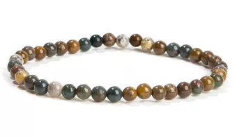 Ozean-Jaspis-Armband mit 4 mm Perlen