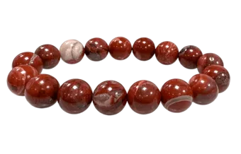 Rotes Jaspis-Armband AB 12mm Perlen