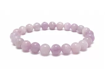 Kunzit-Armband AA mit 7–8-mm-Perlen