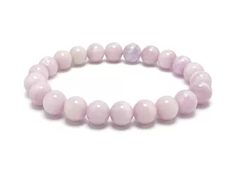 Kunzit-Armband A+ mit 8–9-mm-Perlen