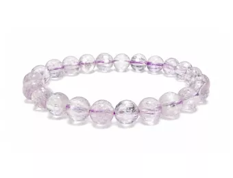 Kunzit-Armband AAAA mit 7,5–8,5-mm-Perlen