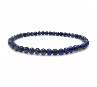 Lapislazuli A Armband mit 4-5-mm-Perlen