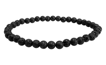Lava-Stein Armband AB 4-5mm Perlen