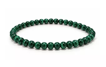 Malachit-Armband AA 4mm Perlen