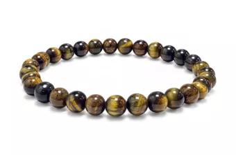 Falkenauge-Armband AB 6mm Perlen