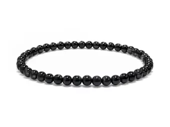 Onyx-Armband A 4mm Perlen