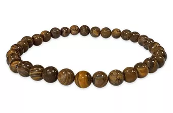 Boulder-Opal-Armband A 5-6mm Perlen