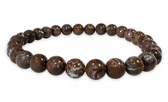 Boulder-Opal-Armband AA 5-6mm Perlen