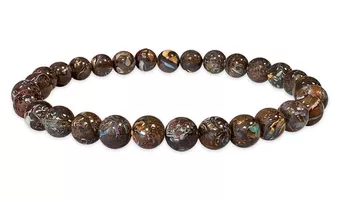 Boulder-Opal-Armband AAA 5-6mm Perlen