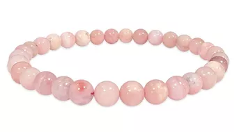 Rosa Opal-Armband A 5-6mm Perlen
