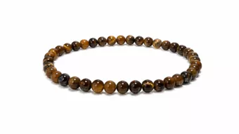 Armband aus Tigerauge AB 4 mm Perlen